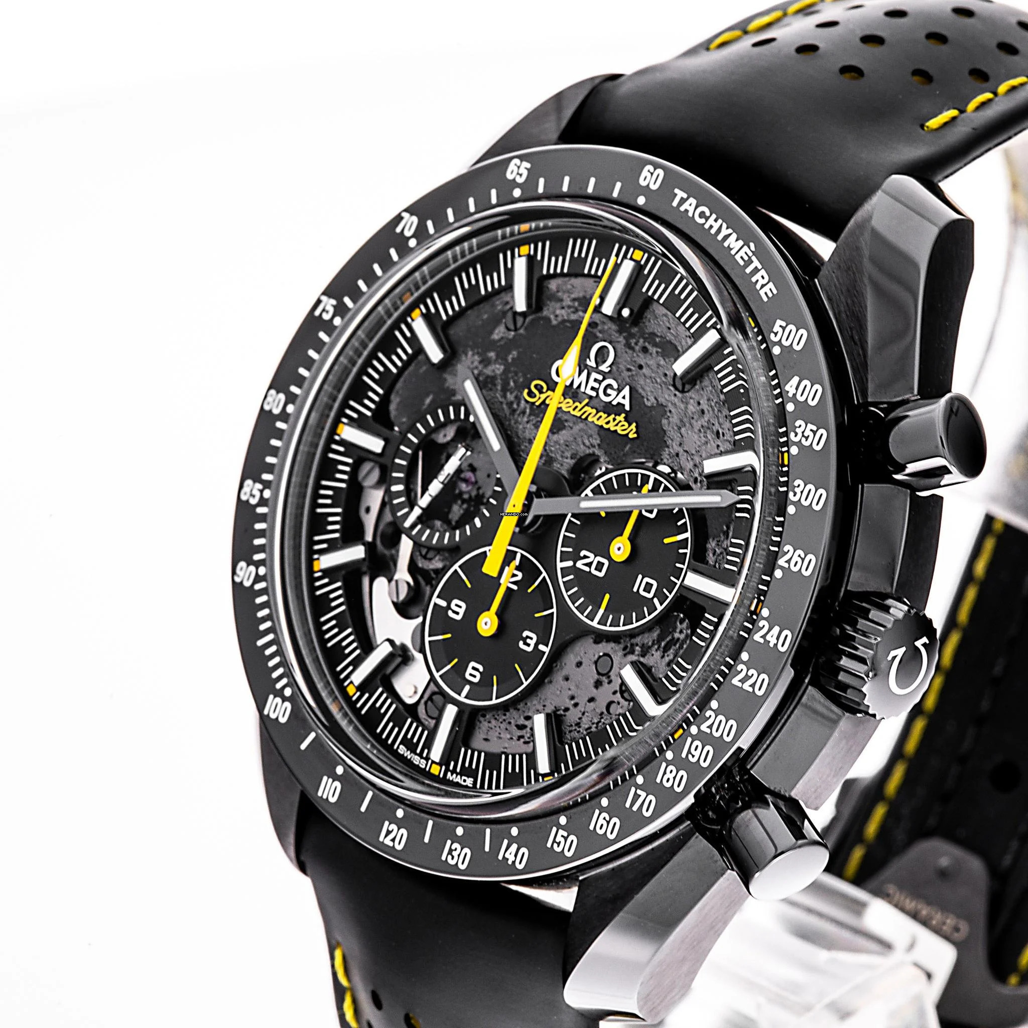 Omega Speedmaster Dark Side Moon Apollo 8 Speedmaster – 310.92.44.50.01.001 – NEW & Unworn – 10/25 Full Set