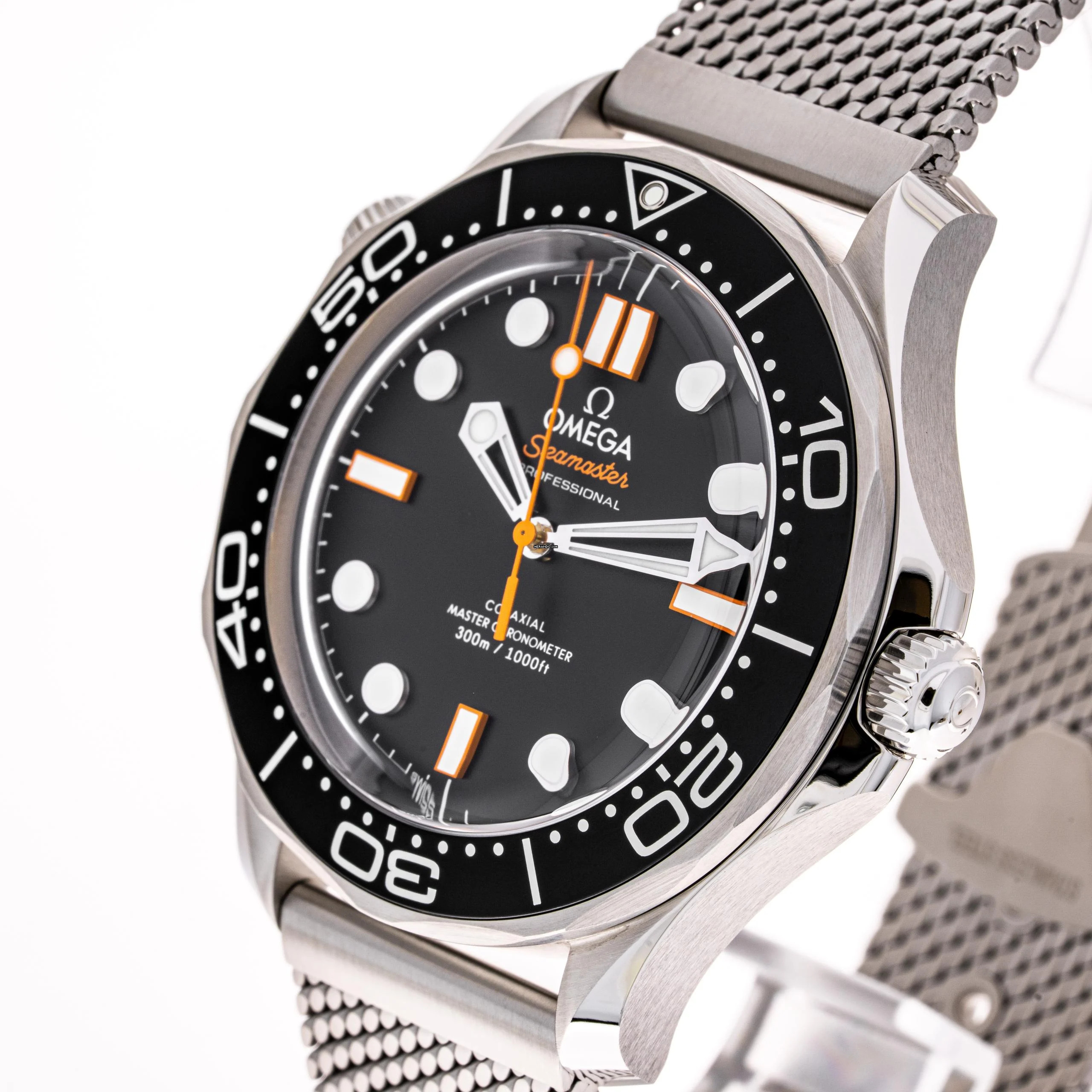 Omega Seamaster Diver 300 M Orange – 210.30.42.20.01.018 – NEW & Unworn – 09/2025 Full Set