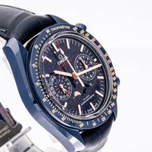 Thumbnail von Omega Speedmaster Moonphase Moonwatch 44 Blue – 304.93.44.52.03.002 – like NEW – 2023 Full Set