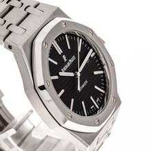 Thumbnail von Audemars Piguet Royal Oak Selfwinding 41 Black – 15400ST.OO.1220ST.01 – like NEW – 2013 Full Set