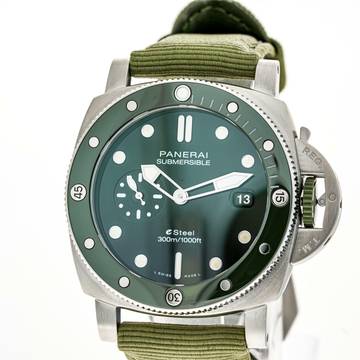  Panerai Submersible Quarantaquattro 44mm Verde – PAM 01287 – NEW & Unworn – 08/2025 Full Set 