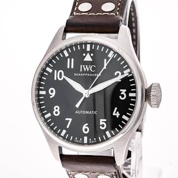  IWC Große Fliegeruhr Big Pilot 43mm Black – IW329301 – like NEW – 2023 Full Set 