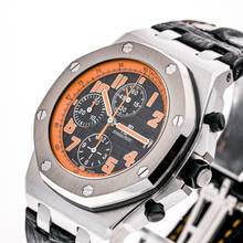Thumbnail von Audemars Piguet Royal Oak Offshore Chronograph Volcano 42mm – 26170ST.OO.D101CR.01 – like NEW – 09/2010 Full Set