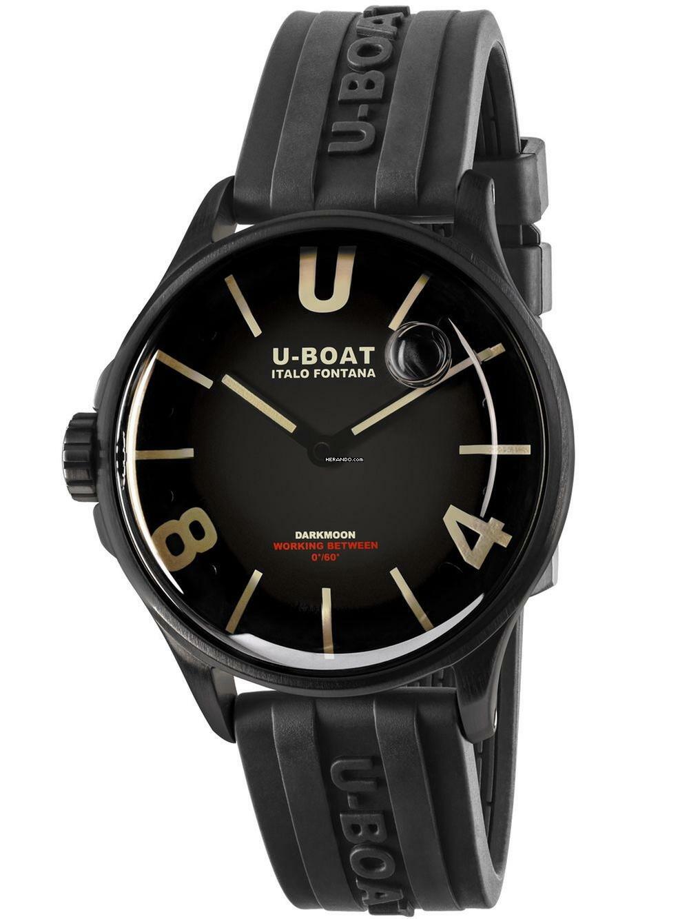 U-Boat 9019/B Darkmoon Herrenuhr 40mm IPB 5ATM