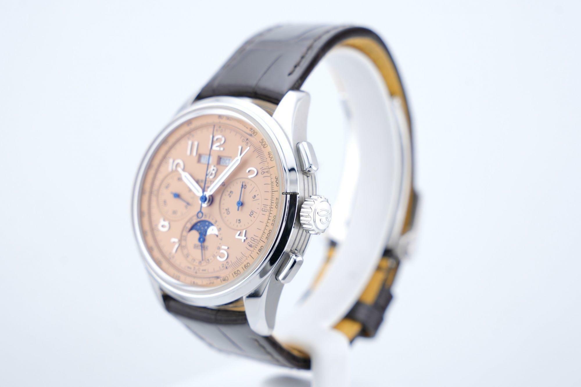 Breitling Premier Heritage B25 Datora 42 Stainless Steel Copper Dial - With Box And Papers - AB2510201K1P1 2022