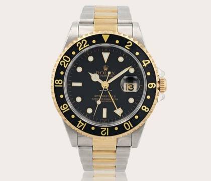  Rolex GMT-Master II Oyster Black 40MM Like New 16713 1994 