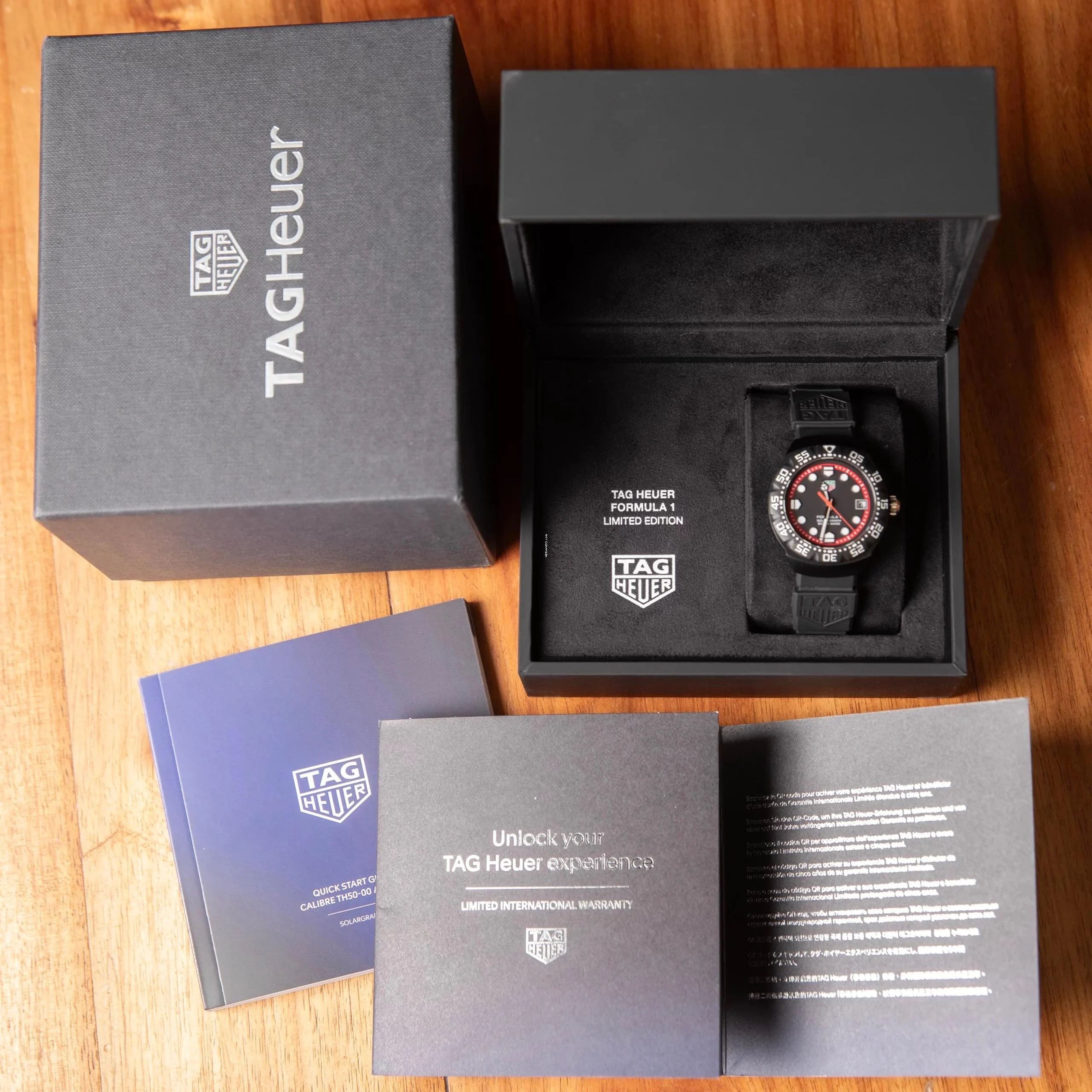 TAG Heuer Formula 1 Solargraph 2025 Unworn