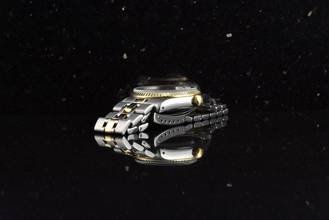 Thumbnail von Tudor Prince Date 74033 Champagne Diamond Linen Dial Automatik - 2017