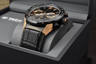 Thumbnail von TAG Heuer Carrera Calibre Heuer 02 Roségold / Ceramic Skeleton 45MM Chronograph 2021 Full Set