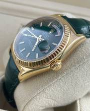 Thumbnail von Rolex Day-Date 36 Green Dial 36mm Yellowg. 18Kt. Top Condition (Folding Clasp
