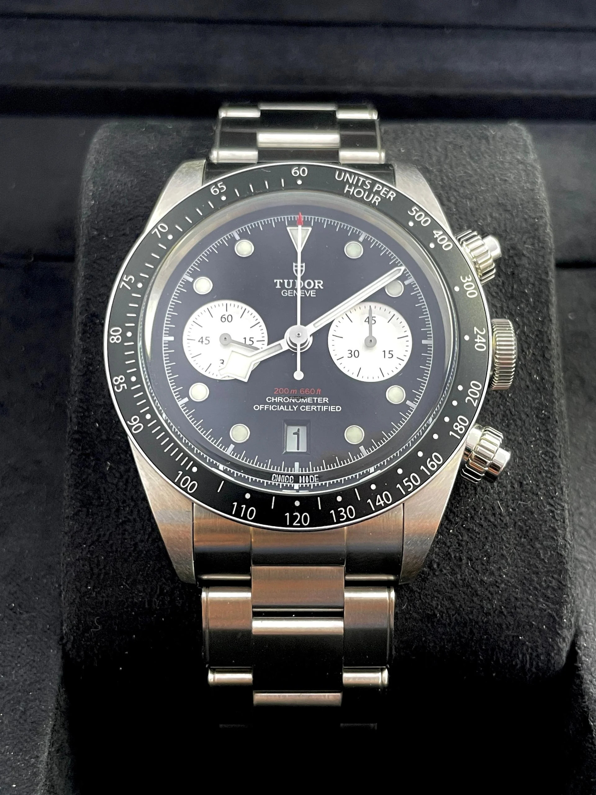 Tudor Black Bay Chrono Like NEW FULL SET WITH BOX&PAPERS 2023 Black Dial