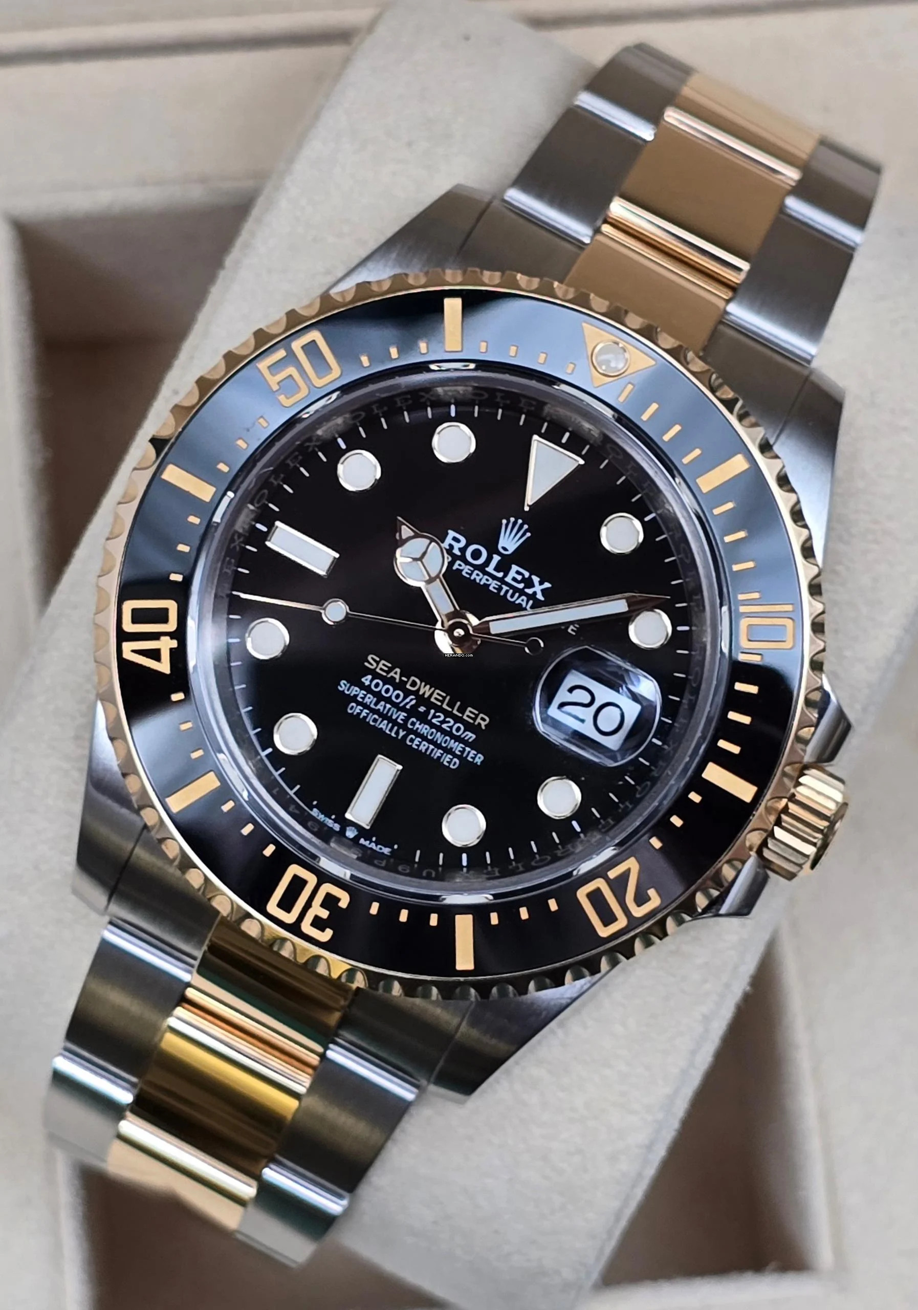 Rolex Sea-Dweller 43mm 126603 Steel/Gold Like New 'Full Service 2025' Full Set 5/2020