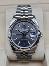 Thumbnail von Rolex Datejust 41 41mm 126334 Rhodium dial Jubilee Very Good Full Set 7-2024