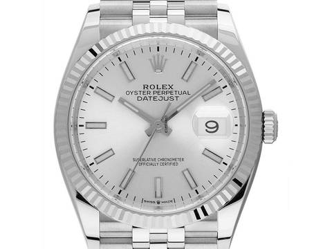  Rolex Datejust 36 Ref.126234 2025 Full Set Ungetragen 