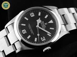 Thumbnail von Rolex Explorer I Ref.114270 2002 Box&Beschreibung wie Neu Vintage