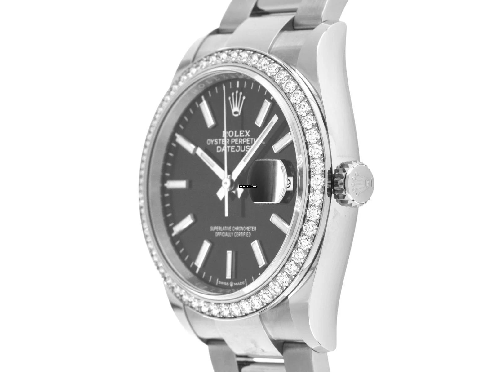 Rolex Datejust 36 Ref.126284RBR 2022 Full Set Ungetragen