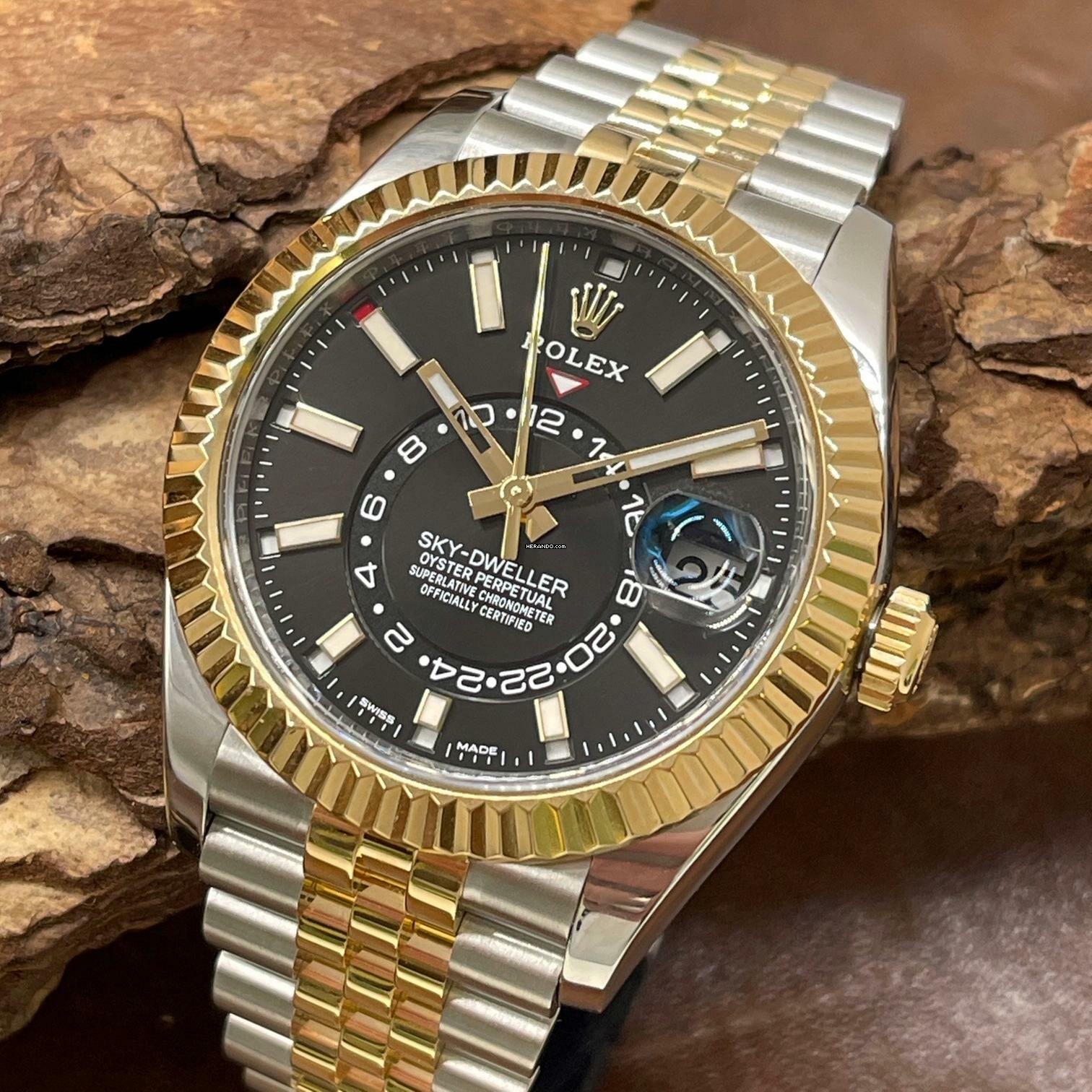 Rolex Sky-Dweller am Jubiléband - FULLSET 2022 - Ref. 326933