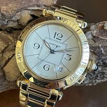 Thumbnail von Cartier Pasha Gelbgold - FULLSET - Ref. 820903