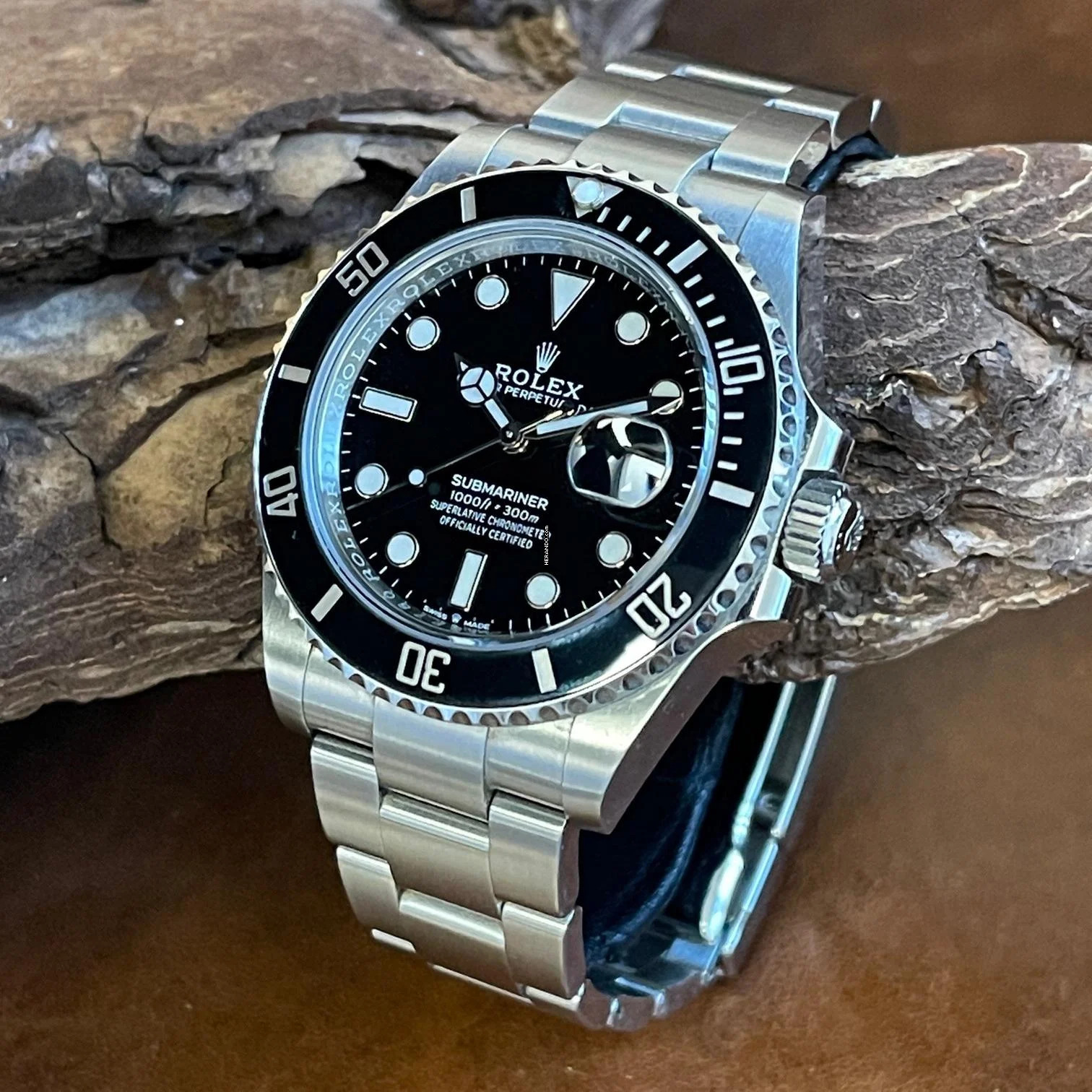 Rolex Submariner Date Submariner Date - FULLSET 2023 LC100 - Ref. 126610LN unpolished