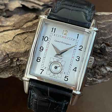  Girard Perregaux Vintage 1945 Vintage 1945 - 18Kt Weißgold - Ref. 2595 ca. 58g 