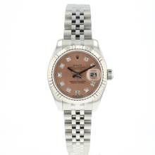 Thumbnail von Rolex Lady-Datejust 26 Steel Jubilee Fluted Pink Diamond Dial