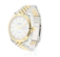 Thumbnail von Rolex Datejust 41 Steel/Gold Jubilee Fluted White Dial Service '25