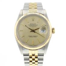 Thumbnail von Rolex Datejust 36 Gold/Steel Jubilee Fluted Champagne Tapestry Dial