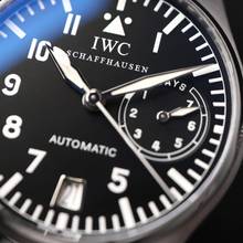 Thumbnail von IWC Große Fliegeruhr Big Pilot 7-Days Steel Black Dial