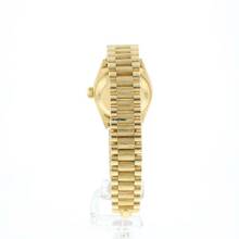 Thumbnail von Rolex Lady-Datejust 26 Yellow Gold President Champagne Roman Dial Bark Bezel Diamonds