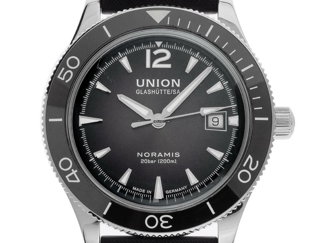 Union Glashütte Noramis Datum Sport Ref.D012.907.A 2024 Full Set wie Neu