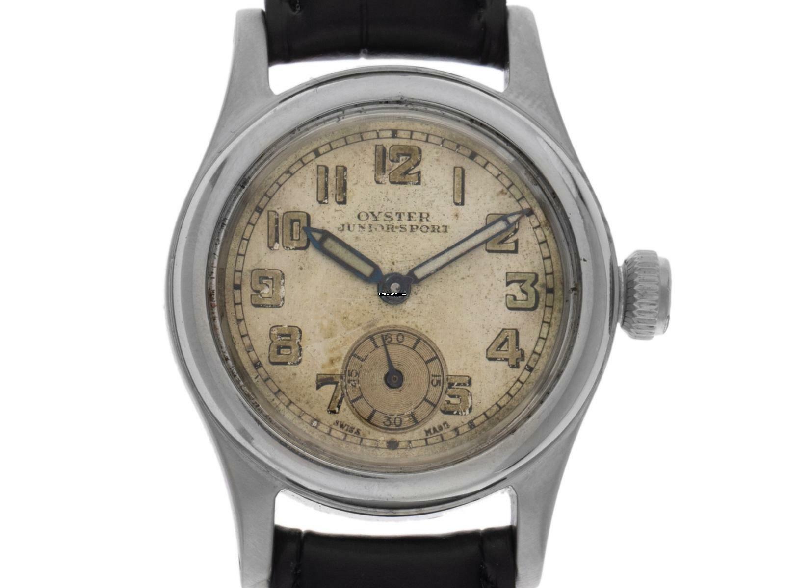 Rolex Oyster Junior Sport Ref.2784 1940 original Box sehr gut Vintage