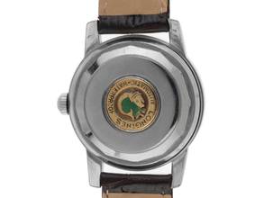 Thumbnail von Longines Conquest Calender Reduced Ref.9004-1 1953 original Box sehr gut Vintage