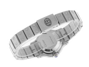 Thumbnail von Cartier Santos Octagon PM Kleines Modell Ref.0906 1979 Full Set sehr gut Vintage