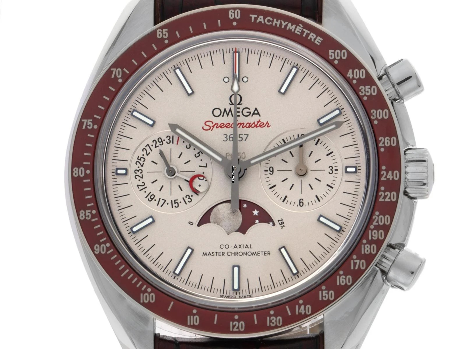 Omega Speedmaster Moonphase Moonwatch Moonphase Ref.304.93.44.52.99.001 2018 Full Set wie Neu Vintage