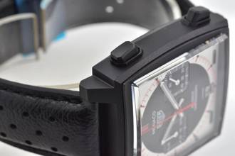 Thumbnail von TAG Heuer Monaco Stopwatch Chronograph Limited Edition Black Dial CAW218F.FC6356