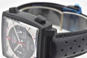 Thumbnail von TAG Heuer Monaco Stopwatch Chronograph Limited Edition Black Dial CAW218F.FC6356
