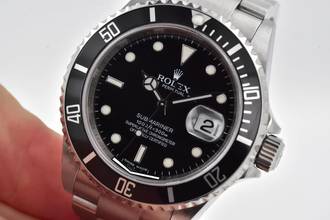 Thumbnail von Rolex Submariner Date 16610 - Rehaut M Series LC218