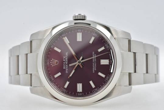  Rolex Oyster Perpetual 36 116000 Violet Purple 