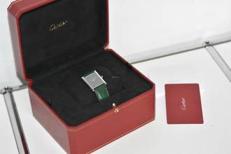 Thumbnail von Cartier Tank Must de Cartier WSTA0056 Green Grün