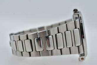 Thumbnail von Patek Philippe Nautilus Blue Dial Stahl Steel 3800 Vintage 1997 Full Set LC100