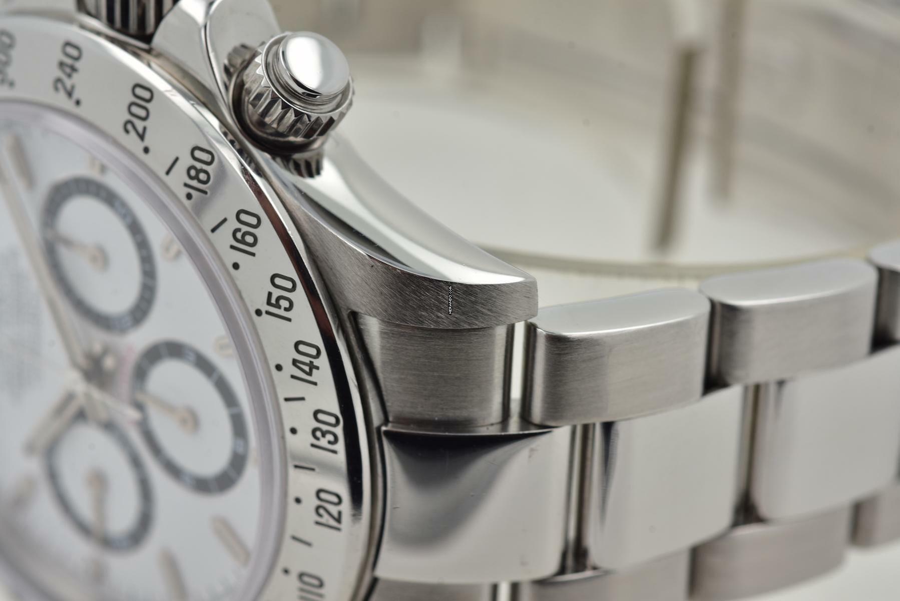 Rolex Daytona Cosmograph Zenith - LC010 16520 White Dial A-Series