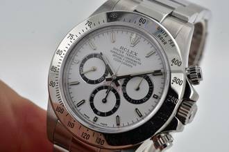 Thumbnail von Rolex Daytona Cosmograph Zenith - LC010 16520 White Dial A-Series