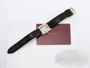 Thumbnail von Cartier Tank Solo Lady Tank Solo Edelstahl Gelbgold 750 2018 W5200002 Stahl Gold Damen