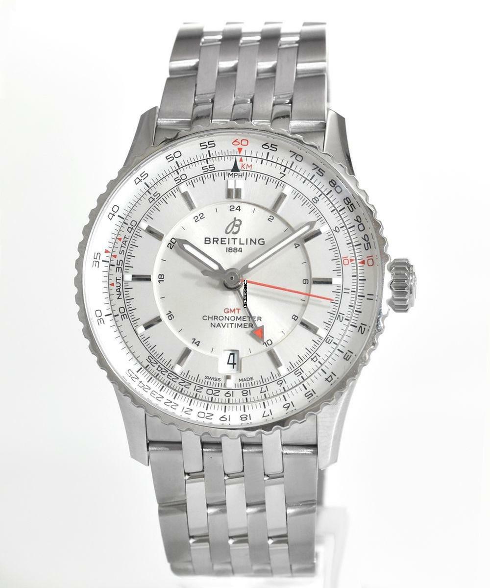 Breitling Navitimer GMT Automatic GMT 41 Ref. A32310211G1A1
