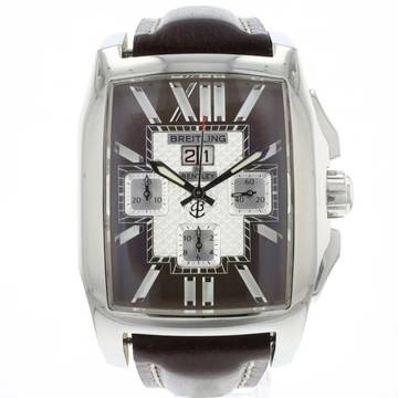  Breitling Bentley Flying B Chrono Steel Brown Dial 