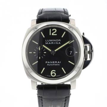  Panerai Luminor Marina Automatic 40 Acciaio Black Dial 