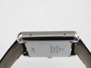 Thumbnail von Cartier Tank Solo 31 x 24mm im Top Zustand mit original Band und Faltschließe Cartier Box geliefert in der original Box