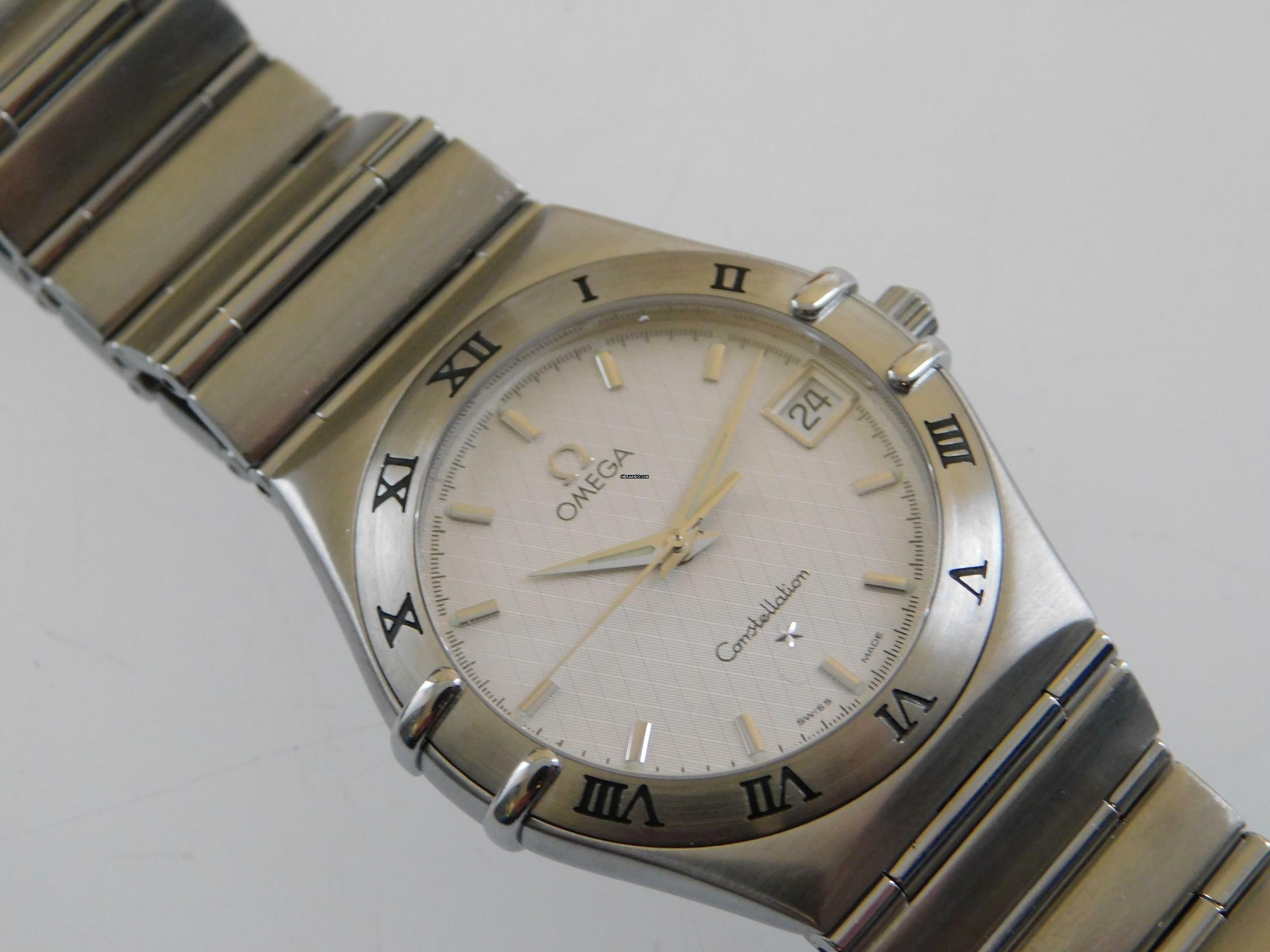 Omega Constellation Herrenuhr 34mm im Top Zustand volles original Omega Stahlband