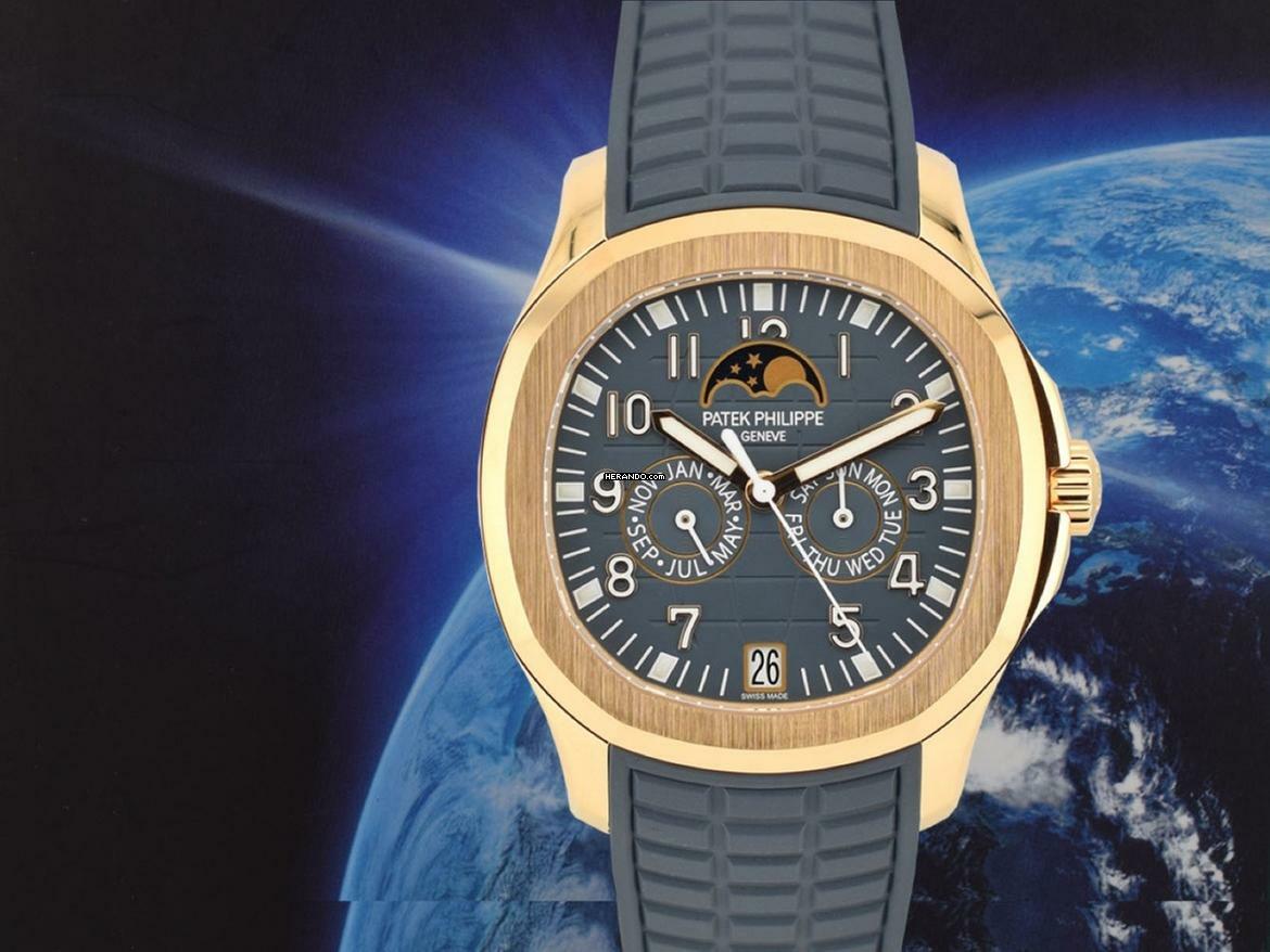 Patek Philippe Aquanaut Annual Calendar Rose Gold 5261r-001 New - Full Set Ita