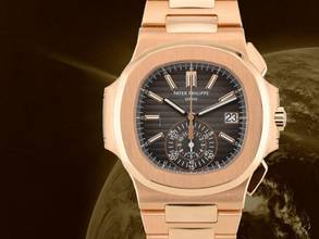 Thumbnail von Patek Philippe Nautilus 5980/1r - Like New Full Set Service Patek